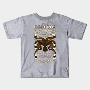 The Octopus Kids T-Shirt